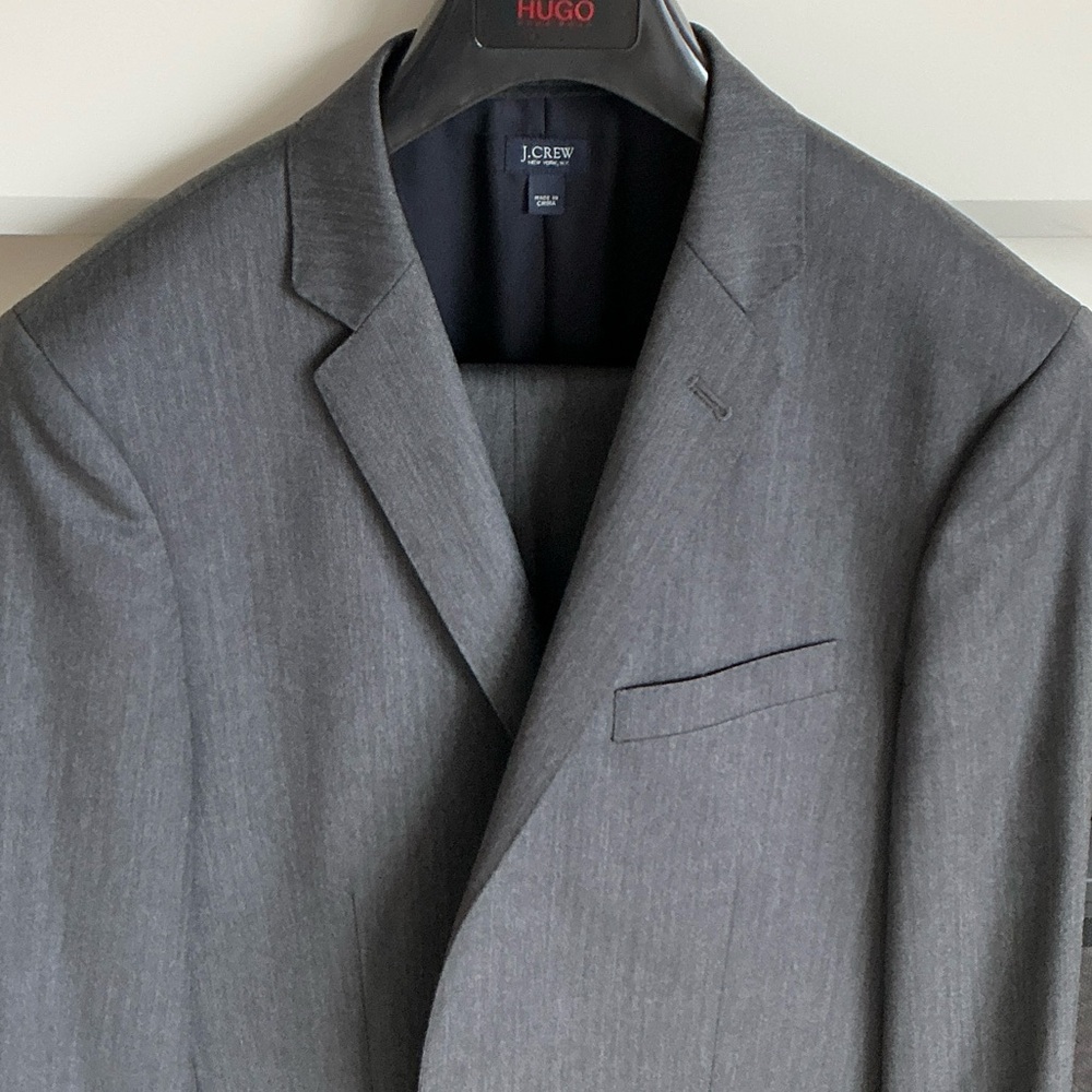 J. Crew Charcoal Men's Suit